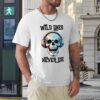 Spooktacular Style: Halloween Headphones and Colorful Skull T-Shirt